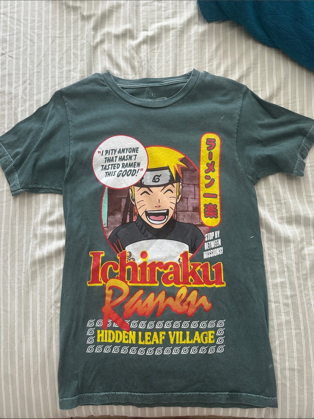 Ichiraku Ramen Graphic Tee - Dark Teal shirt